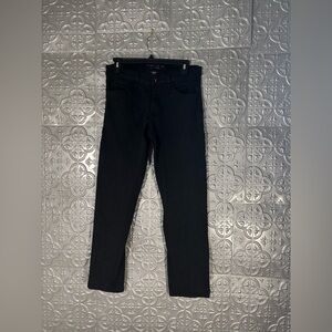 WT02 New York Black TruFit Black Denim Jeans 29/30 goth Emo hipster